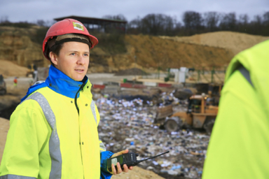 responsable de site de traitement des déchets