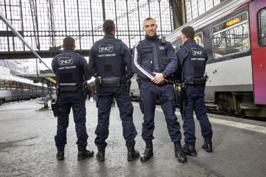 agent / agente de sûreté ferroviaire