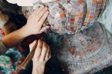 mosaïste d'art