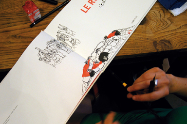 dessinateur / dessinatrice de BD